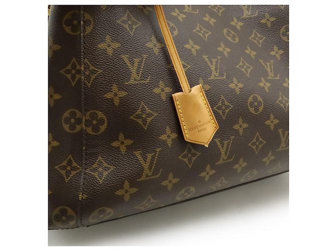 Borsa 2way Louis Vuitton Montaigne GM Monogram Marrone - vista 9