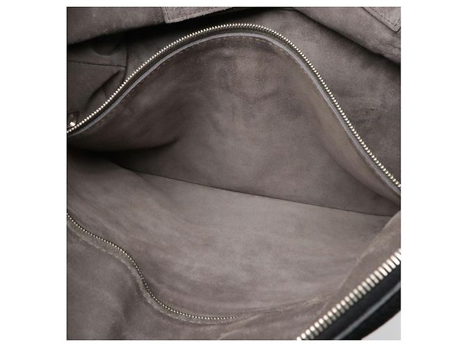 Borsa 2way Louis Vuitton Lockit MM in Veau Cachemire Nero - vista 9