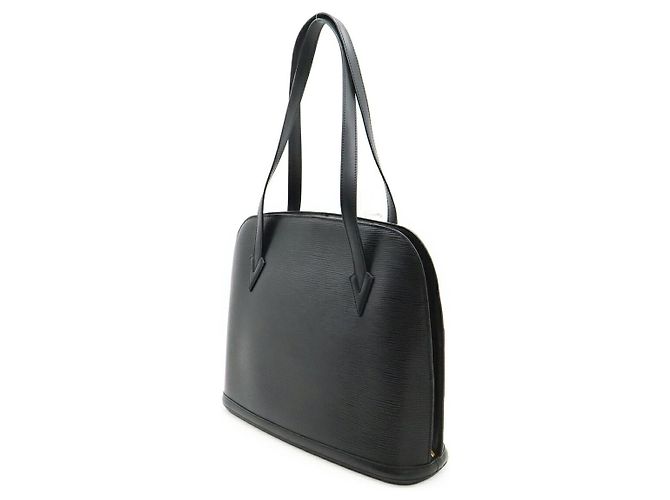 Borsa a tracolla in pelle Epi Lussac Louis Vuitton Nero - vista 2