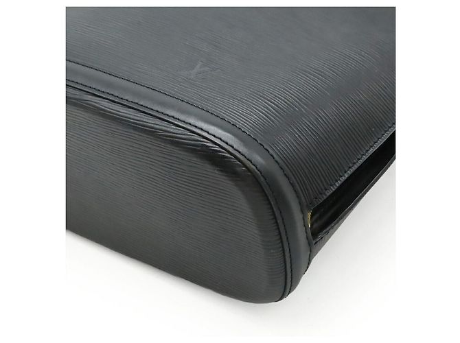Borsa a tracolla in pelle Epi Lussac Louis Vuitton Nero - vista 3