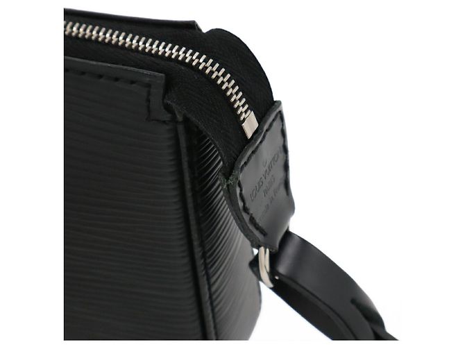 Pochette Louis Vuitton Pochette Accessoires Epi Nero - vista 7