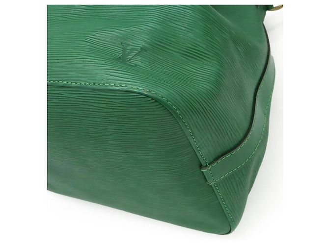 Borsa a Spalla Louis Vuitton Petit Noe Epi Verde - vista 3