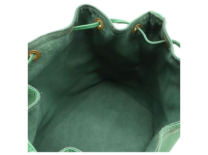 Borsa a Spalla Louis Vuitton Petit Noe Epi Verde - vista 5