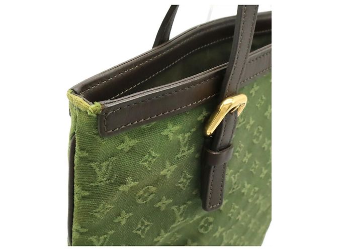 Borsa 2way Louis Vuitton Francois Monogram Mini Verde Cachi - vista 4