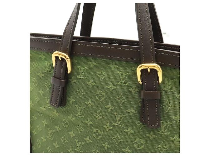 Borsa 2way Louis Vuitton Francois Monogram Mini Verde Cachi - vista 7