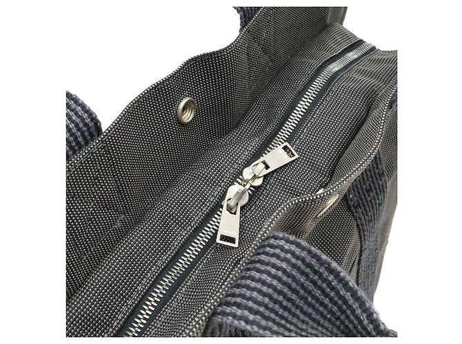 Hermès Herline MM Canvas Tote Bag Braun - Ansicht 6