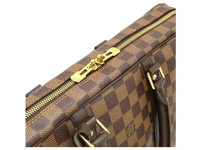 Louis Vuitton Porte-Documents Voyage Damier Valigetta Marrone - vista 5