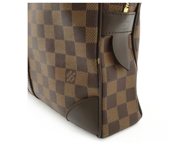 Louis Vuitton Porte-Documents Voyage Damier Valigetta Marrone - vista 7