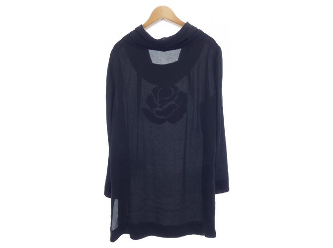 Autre Marque Top de seda Escada Negro - vista 2