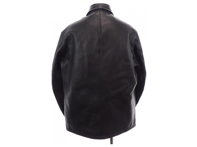 Autre Marque Chaqueta de cuero de caballo RADIALL Castaño - vista 2