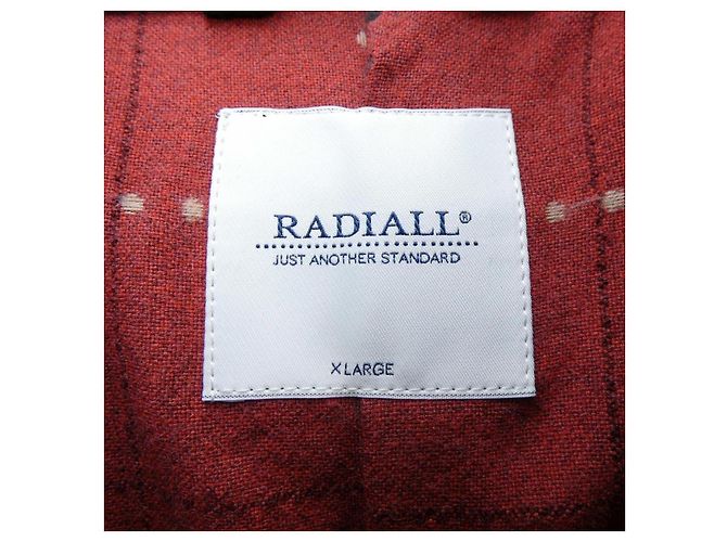 Autre Marque Chaqueta de cuero de caballo RADIALL Castaño - vista 4
