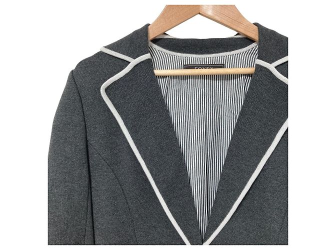 Autre Marque Chaqueta de punto entallada FOXEY Castaño - vista 3