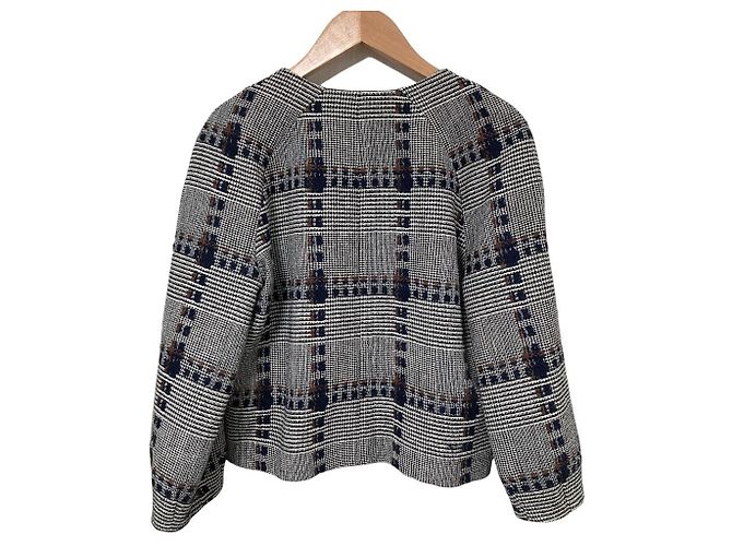 Autre Marque Chaqueta de lana con estampado Glen Check Brooks Brothers Negro - vista 2
