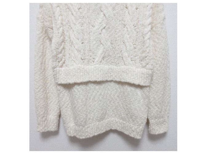 Theory Luxe NUEVO TEJIDO CABLE LEANI Blanco - vista 5