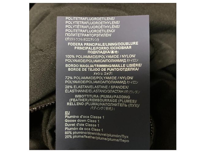 Autre Marque Abrigo de plumón Herno Laminar GORE-TEX Negro - vista 10