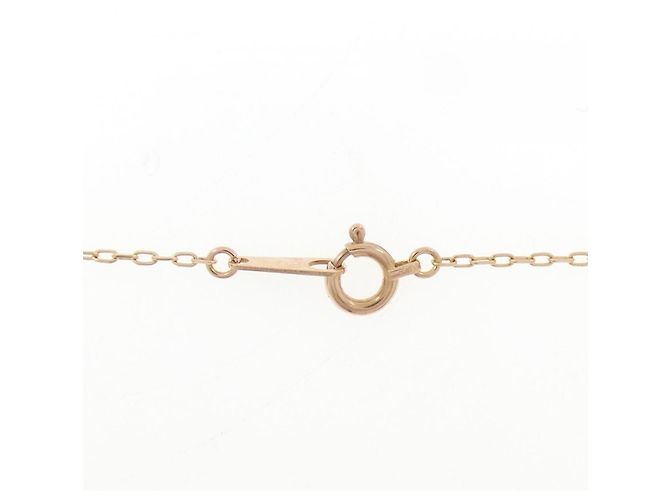 Autre Marque Collana in oro rosa K10 e diamanti - vista 5