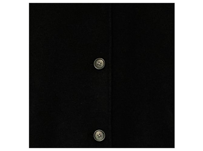 Autre Marque Dignite collier Wool Long Coat Blu Blu navy - vista 3