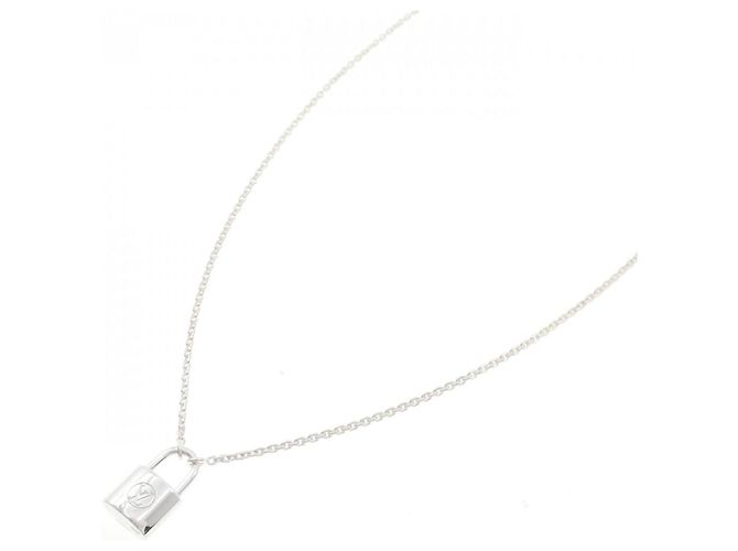 Collana Louis Vuitton Lockit 925 Silver Argento - vista 2