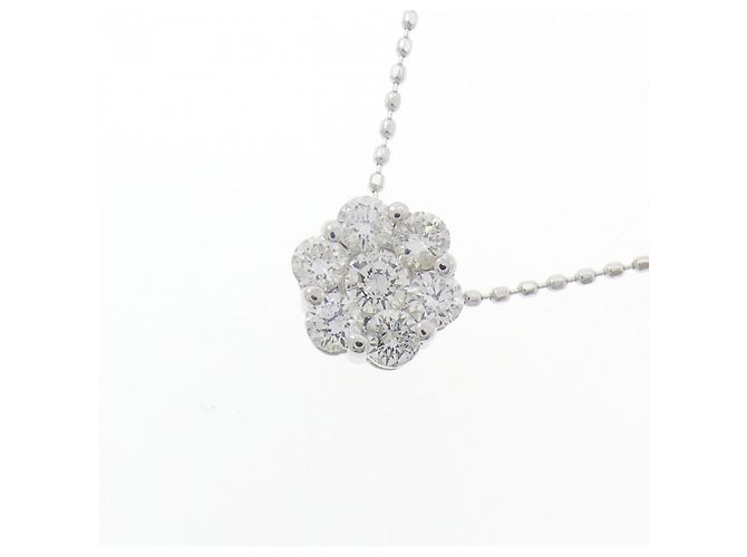 Autre Marque Collana in oro bianco Au750 e diamanti Argento - vista 3