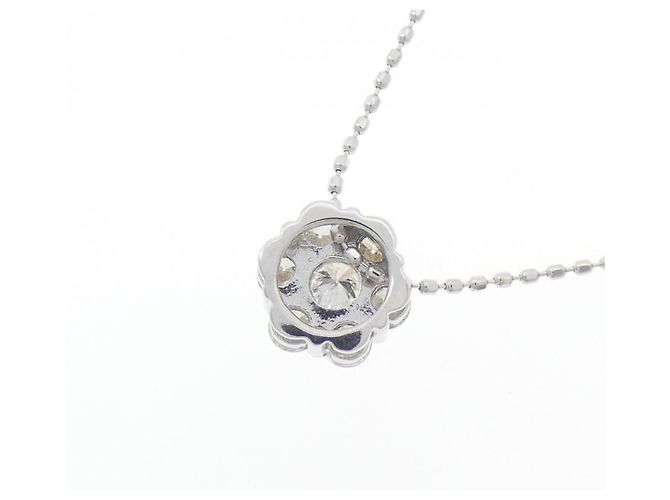 Autre Marque Collana in oro bianco Au750 e diamanti Argento - vista 4