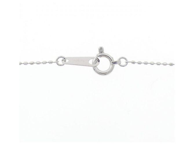 Autre Marque Collana in oro bianco Au750 e diamanti Argento - vista 5