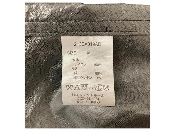 Autre Marque Abrigo largo de nylon Ezick Negro - vista 5