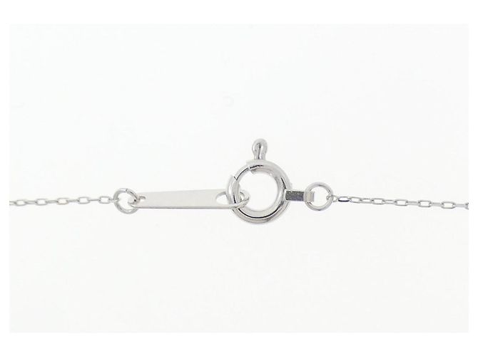 Autre Marque Collana in oro bianco Au750 e diamanti Argento - vista 5