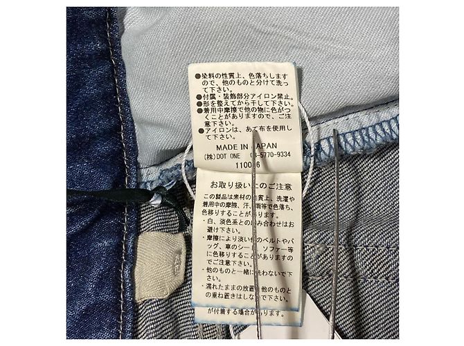 Autre Marque Calça jeans reta Eimy istoire Azul - vista 6