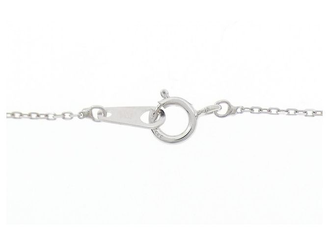 Autre Marque Collana Horseshoe in K14WG e Diamanti Argento - vista 5