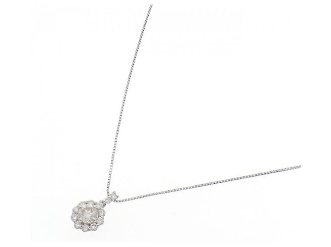 Autre Marque Collana in platino PT950/PT850 e diamante Argento - vista 2
