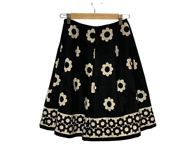 Autre Marque Falda M'S GRACY con estampado floral Negro - vista 2