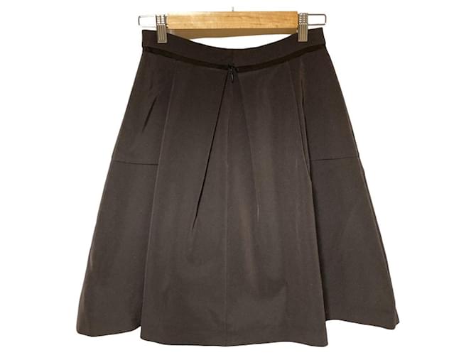 Autre Marque Falda plisada M'S GRACY Castaño - vista 2
