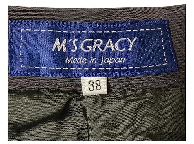 Autre Marque Falda plisada M'S GRACY Castaño - vista 3