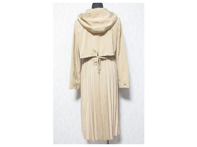 Autre Marque Abrigo con capucha plisado Apuweiser-riche Beige - vista 2
