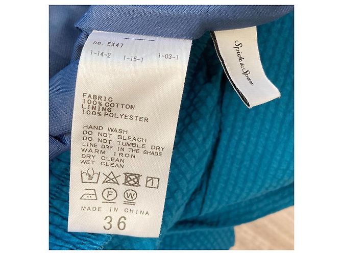 Autre Marque Falda fruncida Spick and Span Ripple Gathered Azul - vista 4