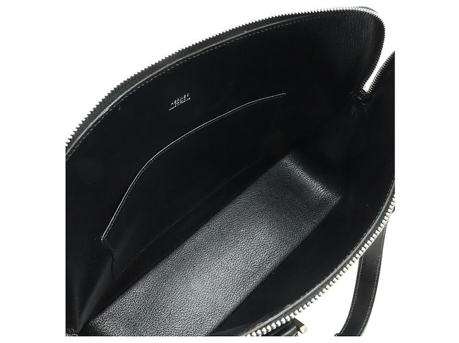 Hermès Borsa Hermes Escapade in pelle Box Calf Nero - vista 6