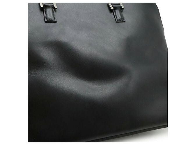 Hermès Borsa Hermes Escapade in pelle Box Calf Nero - vista 8