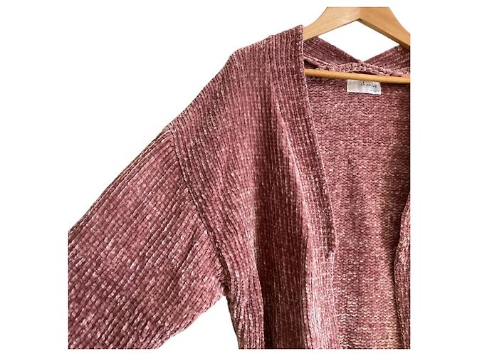 Autre Marque Strickjacke chambre de charme Pink - Ansicht 4