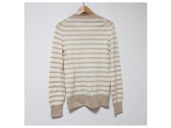 Apc A.P.C. Strickjacke mit Borten Beige - Ansicht 2