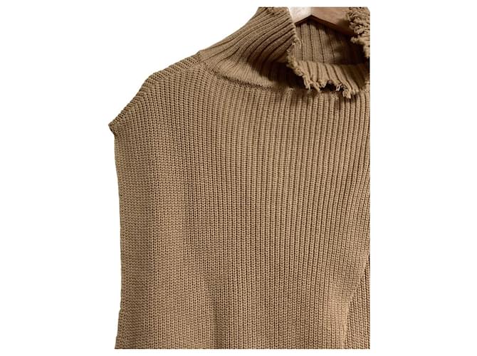Autre Marque Chaleco de punto STUDIOUS Beige - vista 3