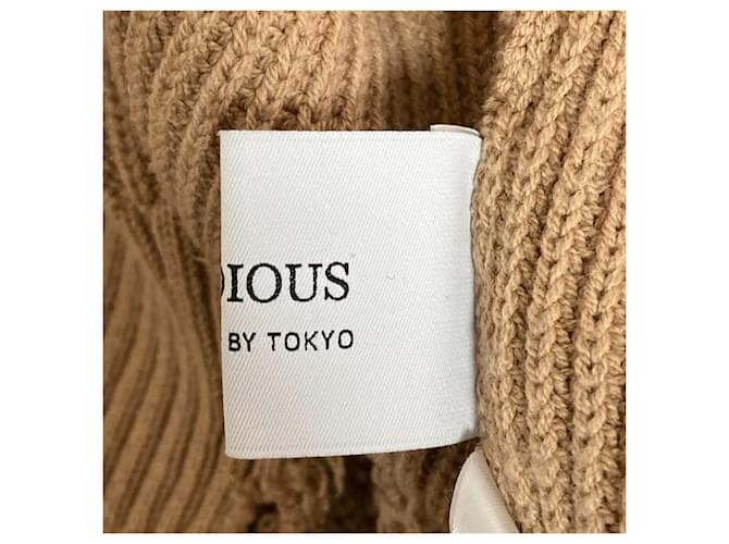 Autre Marque Chaleco de punto STUDIOUS Beige - vista 5