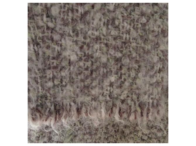 Autre Marque Abrigo de tweed EPOCA Beige Verde Verde claro - vista 5