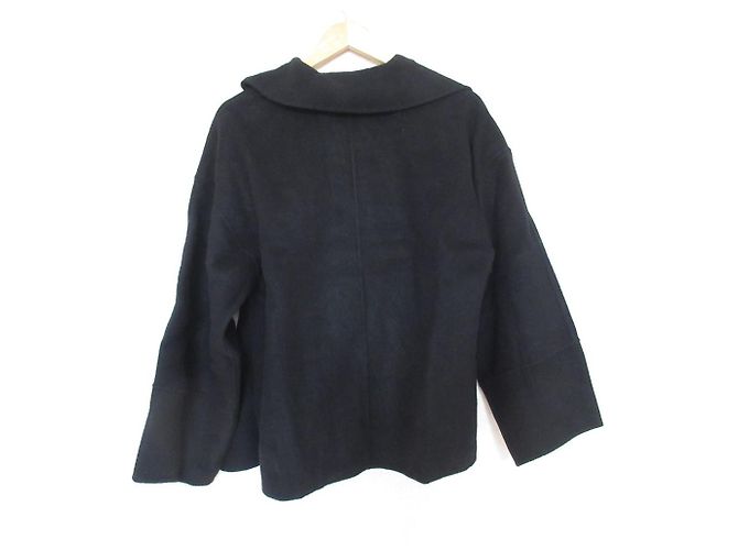 Autre Marque FRAY I.D Wool Short Coat Black - view 2