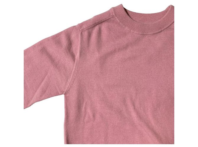 Autre Marque Mila Owen Wollmischungsstrickpullover Pink - Ansicht 3