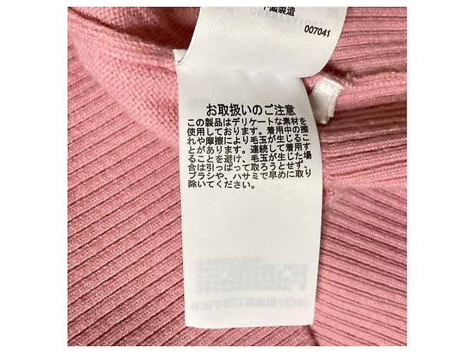 Autre Marque Mila Owen Wollmischungsstrickpullover Pink - Ansicht 6