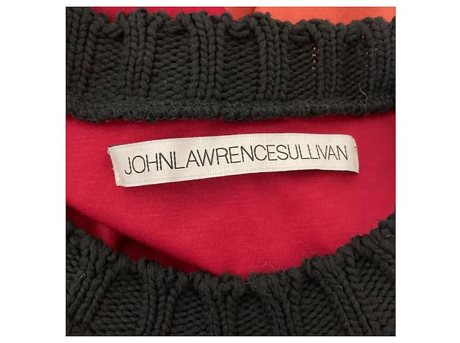 Autre Marque JOHN LAWRENCE SULLIVAN Docking Strickoberteil Schwarz - Ansicht 4