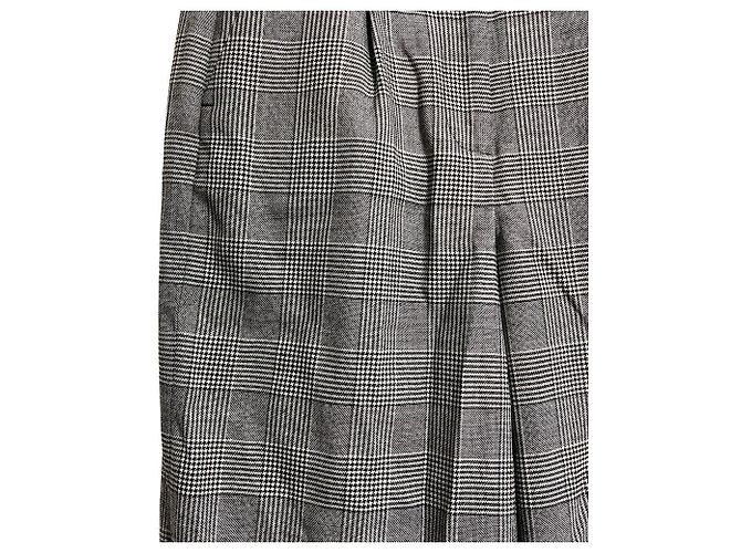 Michael Michael Kors Hose aus Wolle mit Glen Check-Muster Braun - Ansicht 3