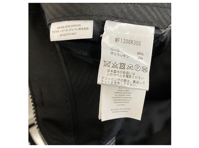 Michael Michael Kors Hose aus Wolle mit Glen Check-Muster Braun - Ansicht 5