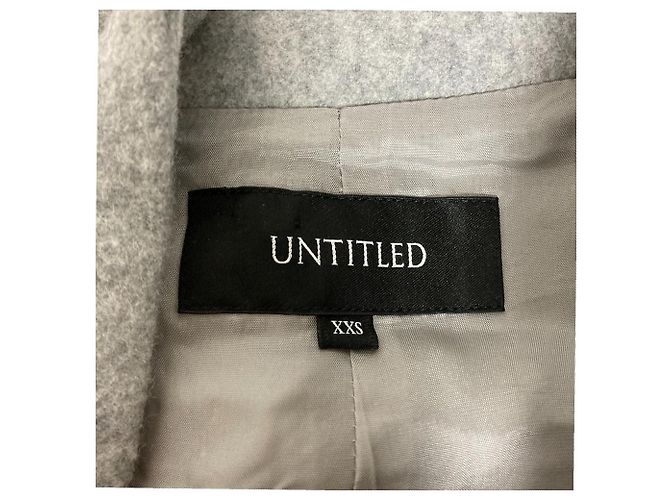 Autre Marque UNTITLED Wool Short Coat Brown - view 4