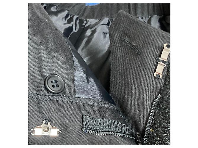 Autre Marque Short de Tweed Strawberry-Fields Preto - vista 4